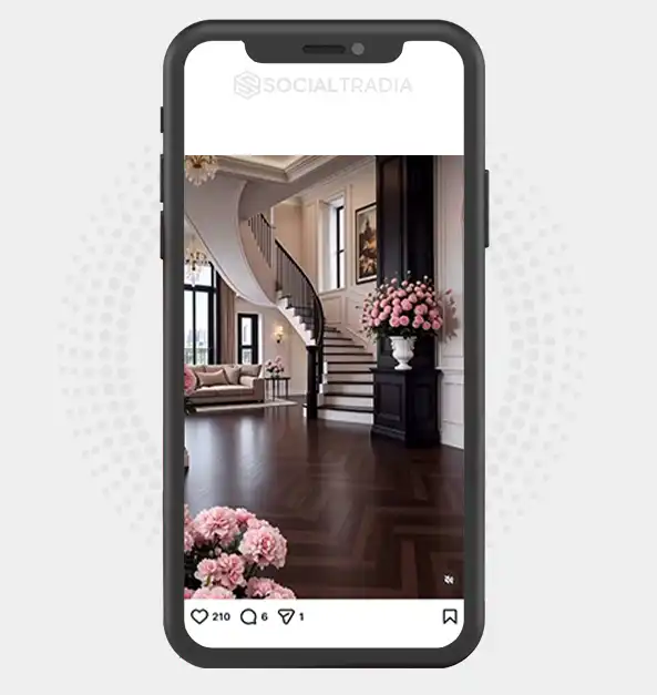 buy Instagram account lux_homedecorr (4.6 k Followers)