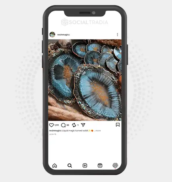 buy Instagram account resinmagicc (2 k Followers)