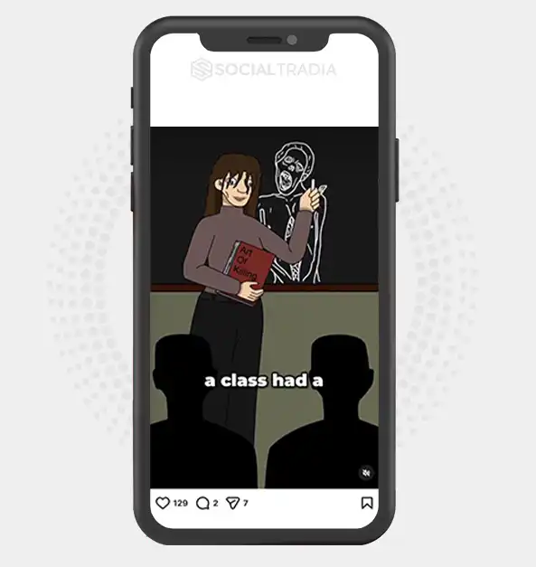 buy Instagram account Scary Stories (46.1 k Followers)