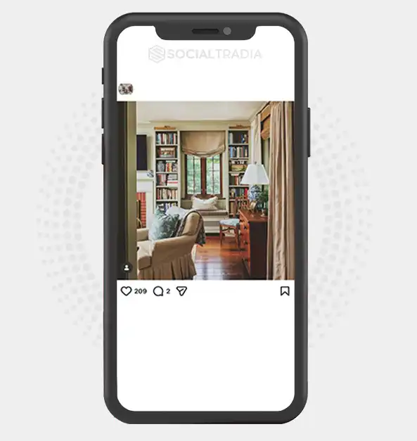 buy Instagram account Stylish Interior (2.2 k Followers)