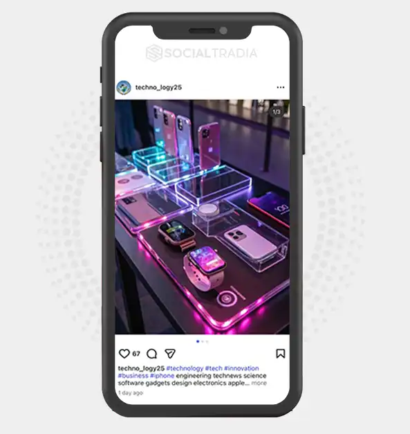 buy Instagram account techno_logy25 (2.1 k Followers)
