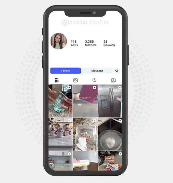 buy Instagram account CleanHome (2.1k Followers)