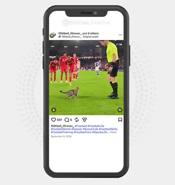 buy Instagram account f00tball_f0rever_ (2k Followers)