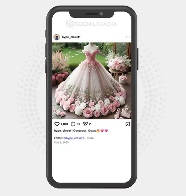 buy Instagram account hype_closet1 (2.2 k Followers)