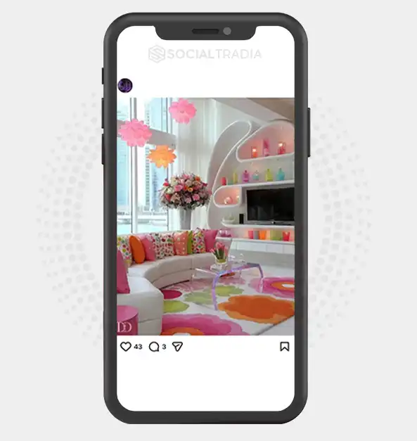 buy Instagram account InteriorBeauty (4.8 k Followers)
