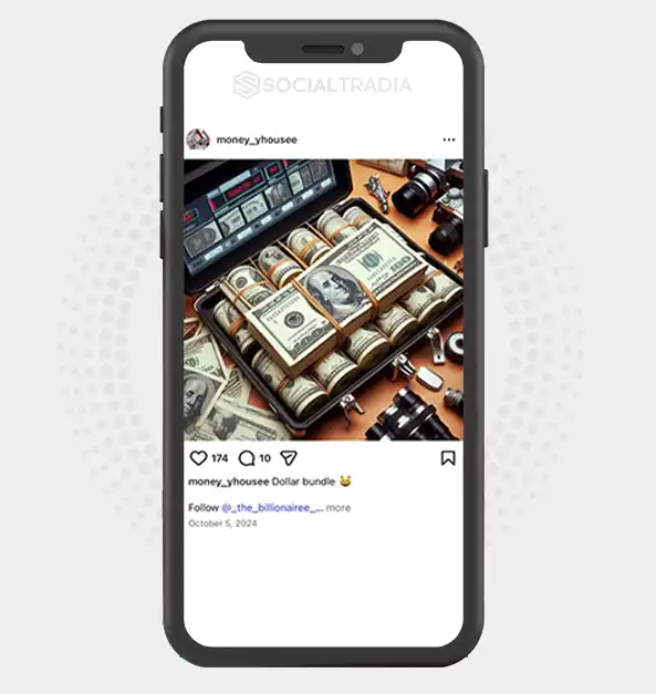 buy Instagram account money_yhousee (2.1 k Followers)
