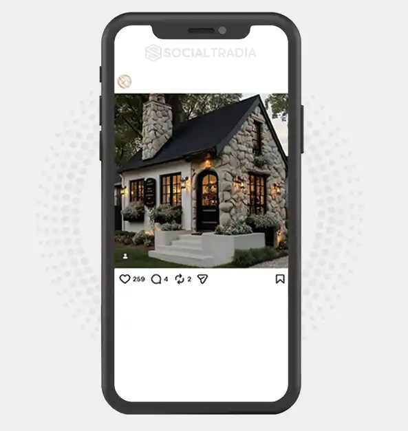 buy Instagram account Curated Estates (3.6k Followers)