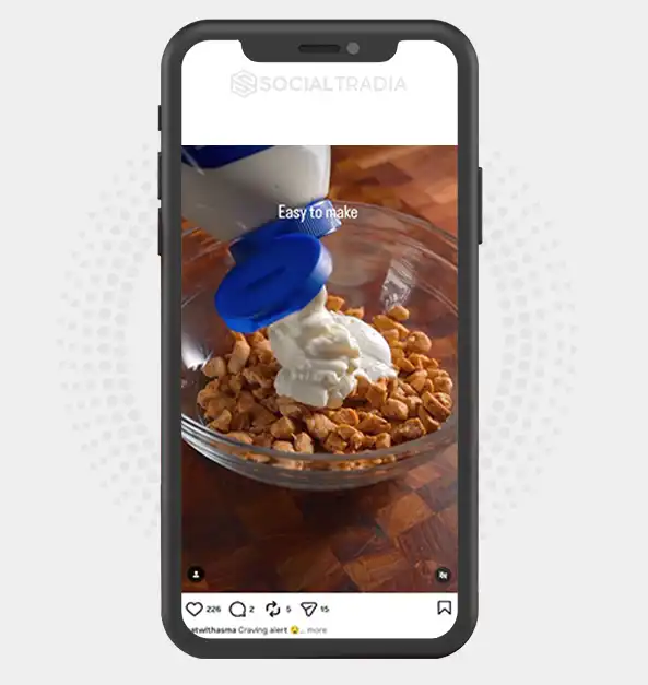 buy Instagram account eatwithasma2 (2.3k Followers)