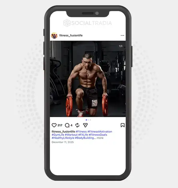 buy Instagram account fitness_fusionlife (2.2k Followers)