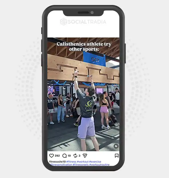 buy Instagram account fitnesssite10 (2.3k Followers)