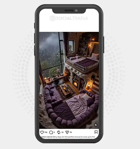 buy Instagram account motion.nature (2.1k Followers)