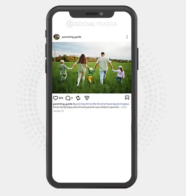 buy Instagram account parentiing_guiide (2k Followers)