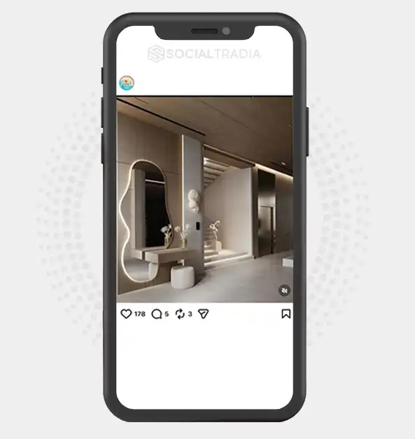 buy Instagram account Polished Interiors (4.9k Followers)
