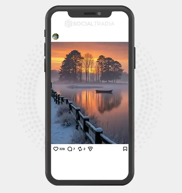 buy Instagram account Serene Escape (2.1k Followers)