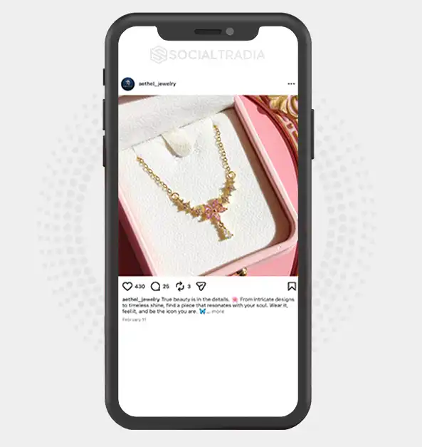 buy Instagram account aethel_jewelry (3k Followers)