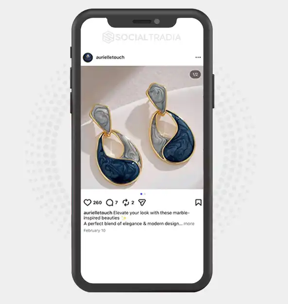 buy Instagram account aurielletouch (3k Followers)