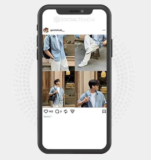 buy Instagram account gentlehub__ (2k Followers)