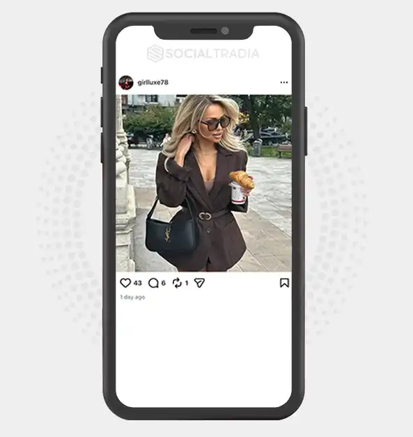 buy Instagram account girlluxe78 (2.5k Followers)