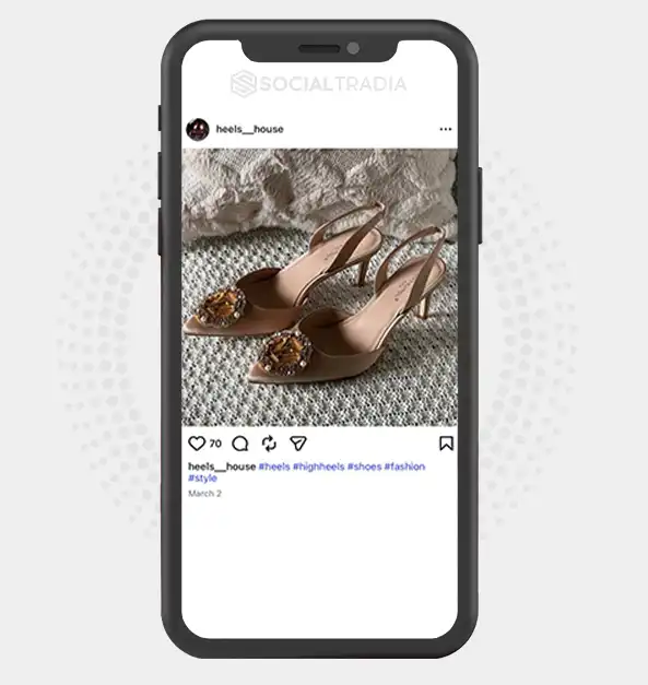 buy Instagram account heels__house (2k Followers)