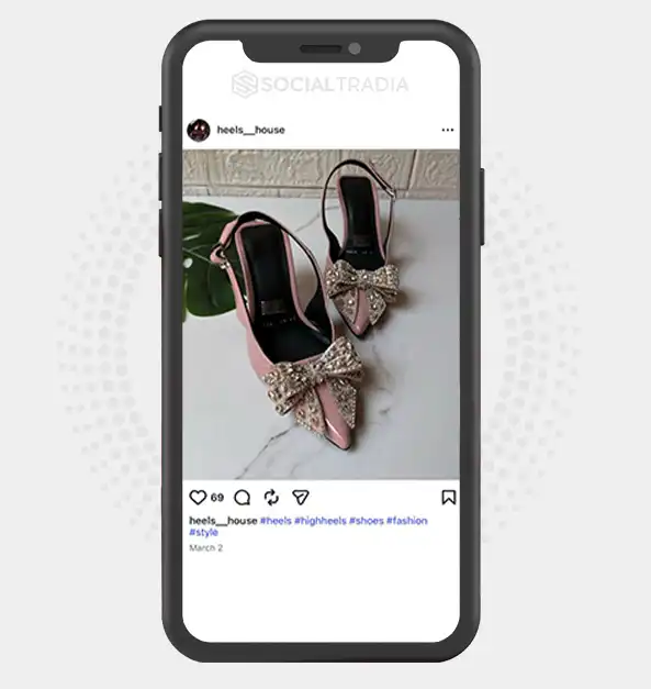 buy Instagram account heels__house (2k Followers)