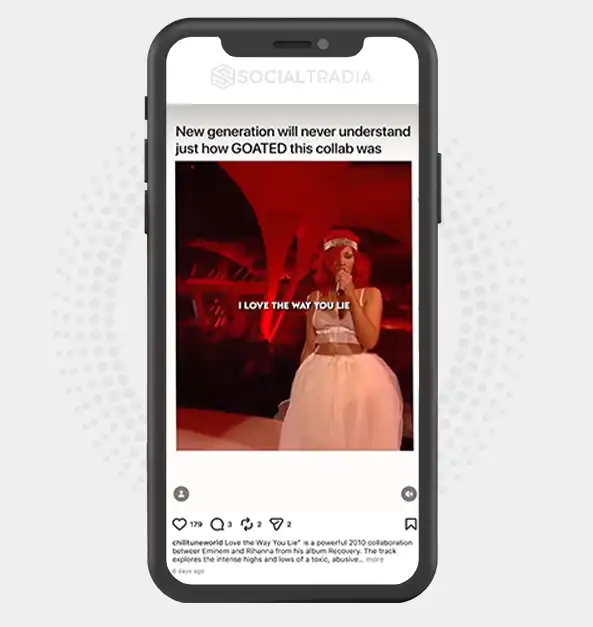 buy Instagram account hitsounddaily (2.1k Followers)
