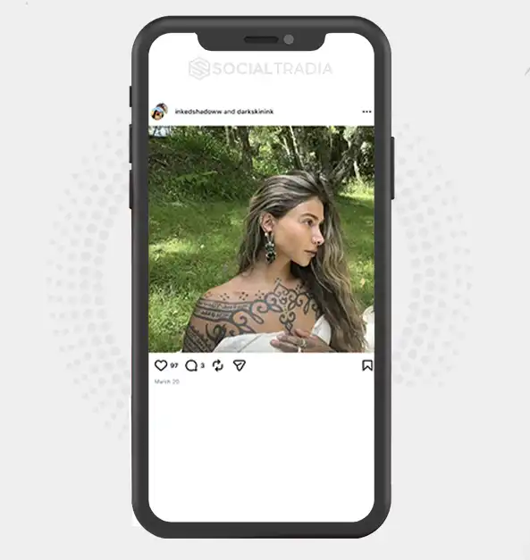 buy Instagram account inkedshadoww (2.3k Followers)