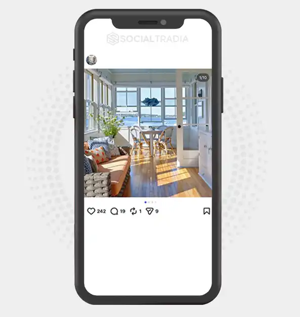 buy Instagram account Interior Hub (2.1k Followers)