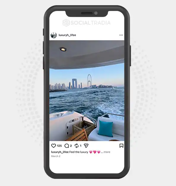 buy Instagram account luxuryh_lifee (2.1k Followers)