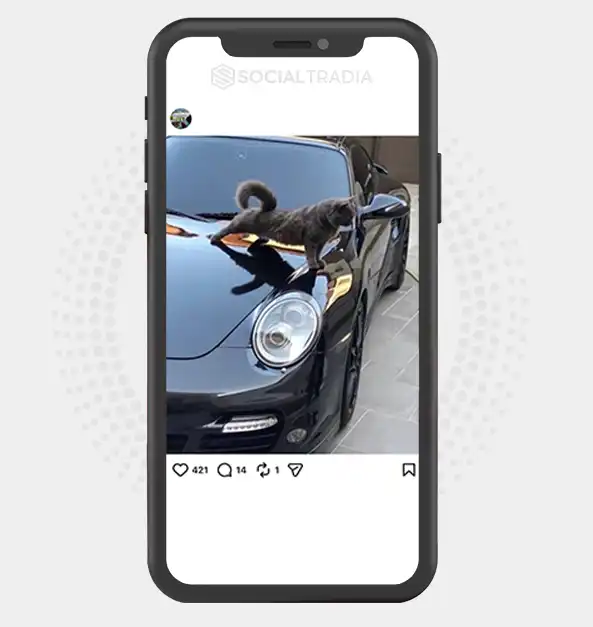 buy Instagram account LuxuryLifestyle (2.1k Followers)