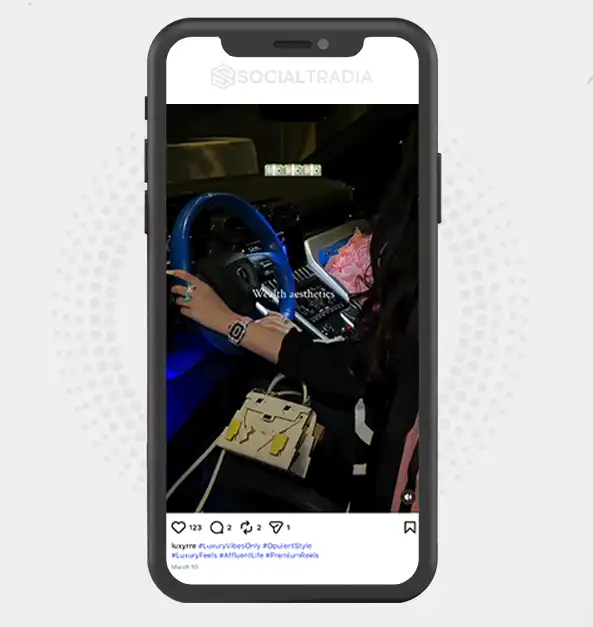 buy Instagram account luxyrre (5.4k Followers)