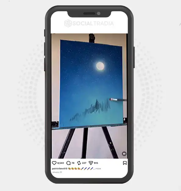 buy Instagram account paintvibes416 (4.2k Followers)