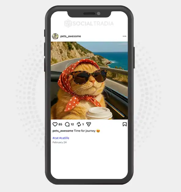 buy Instagram account pets_awesome (2.1k Followers)