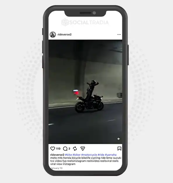 buy Instagram account rideverse2 (2.1k Followers)