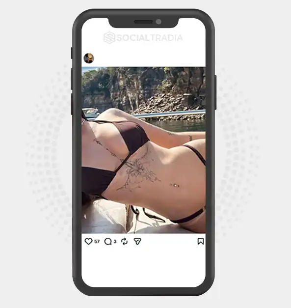 buy Instagram account Skin Art (2.1k Followers)