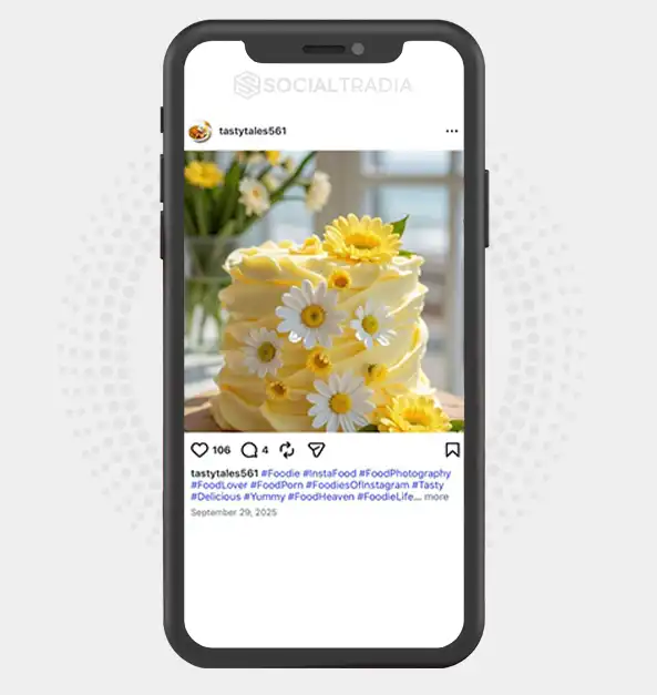buy Instagram account tastytales561 (2.2k Followers)