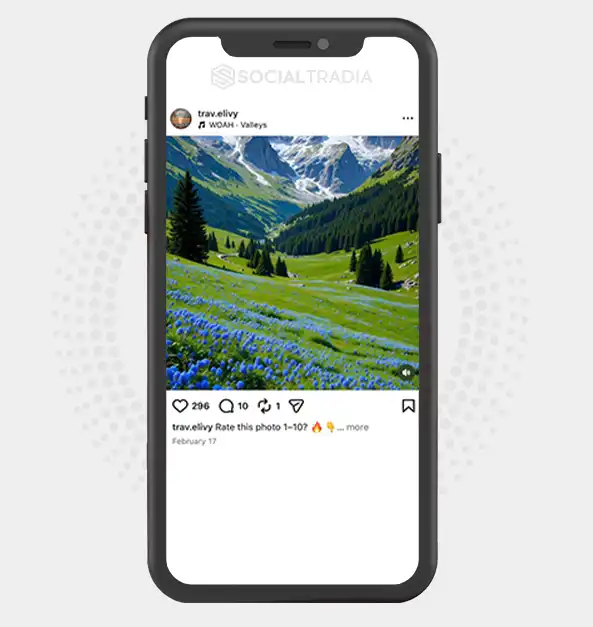 buy Instagram account trav.elivy (2.6k Followers)