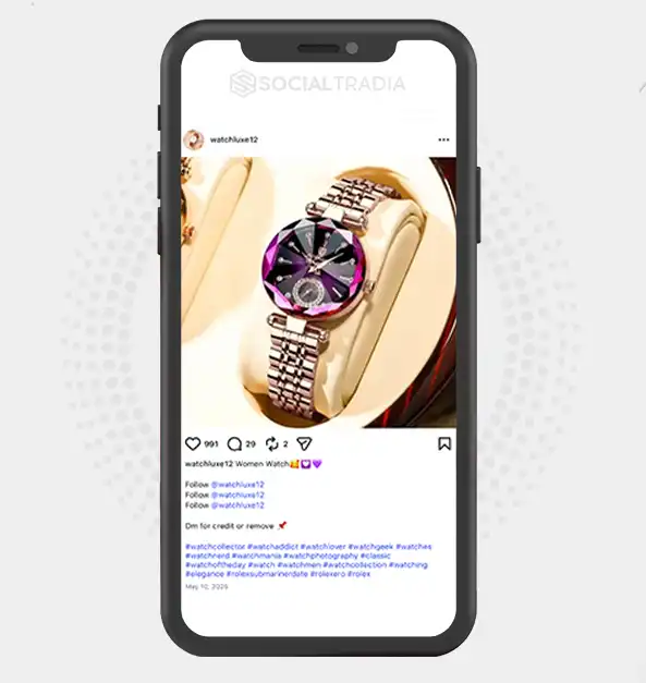 buy Instagram account watchluxe12 (2.1k Followers)