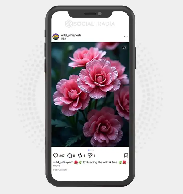 buy Instagram account wild_whisperh (2k Followers)