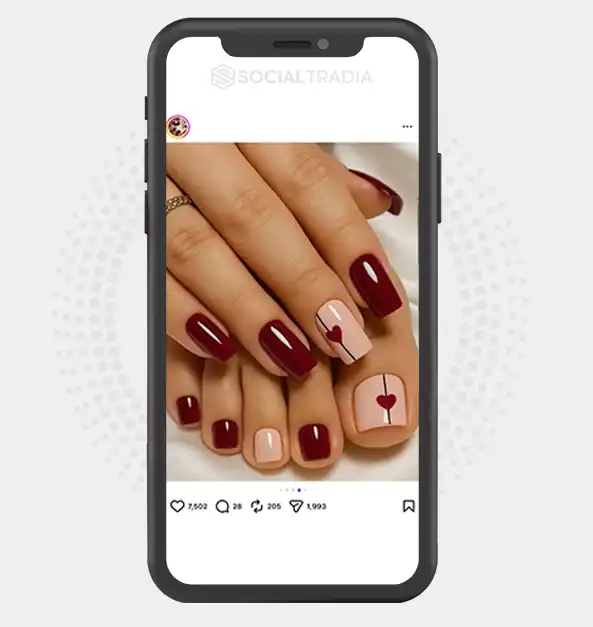 buy Instagram account BeautyBlend (45.9 k Followers)