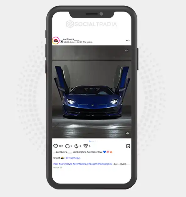 buy Instagram account __car.lovers____ (2k Followers)