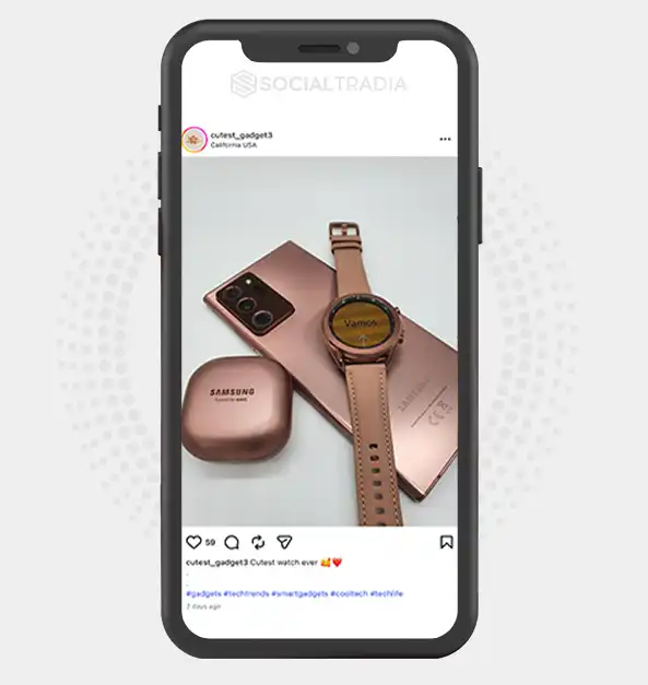buy Instagram account cutest_gadget3 (2.4k Followers)