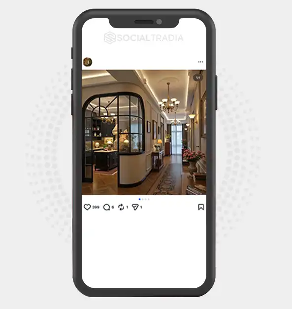 buy Instagram account Elegant Interiors (42.6k Followers)