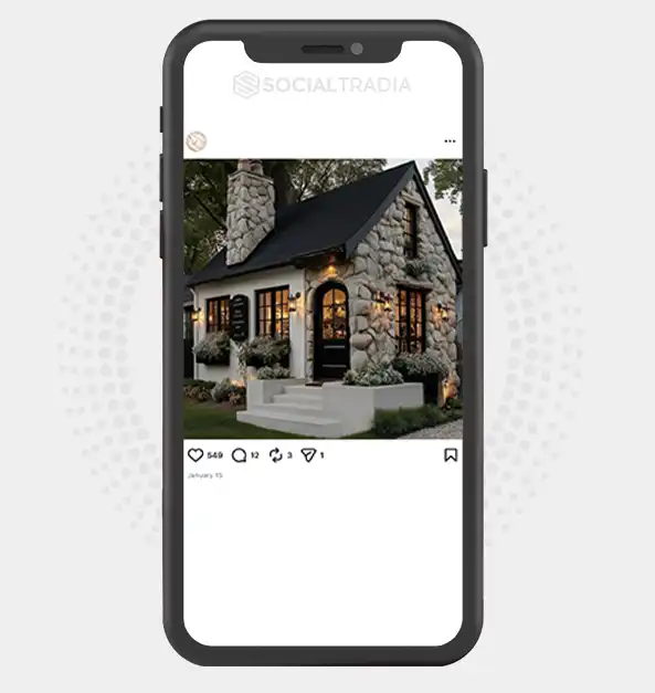 buy Instagram account ElegantHomes (4.3k Followers)