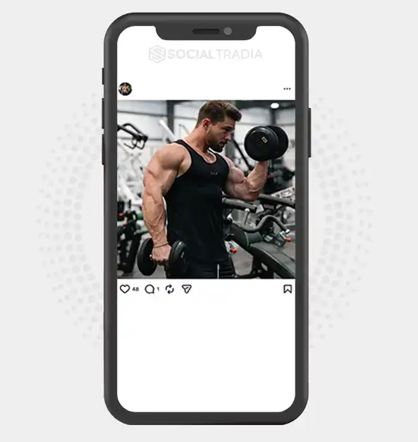 buy Instagram account Fitness Form (3.6k Followers)