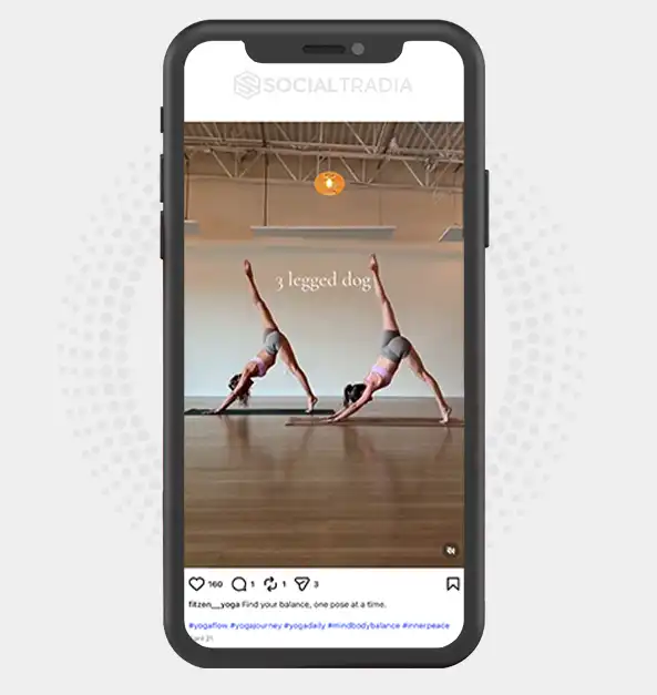 buy Instagram account fitzen__yoga  (2.5k Followers)