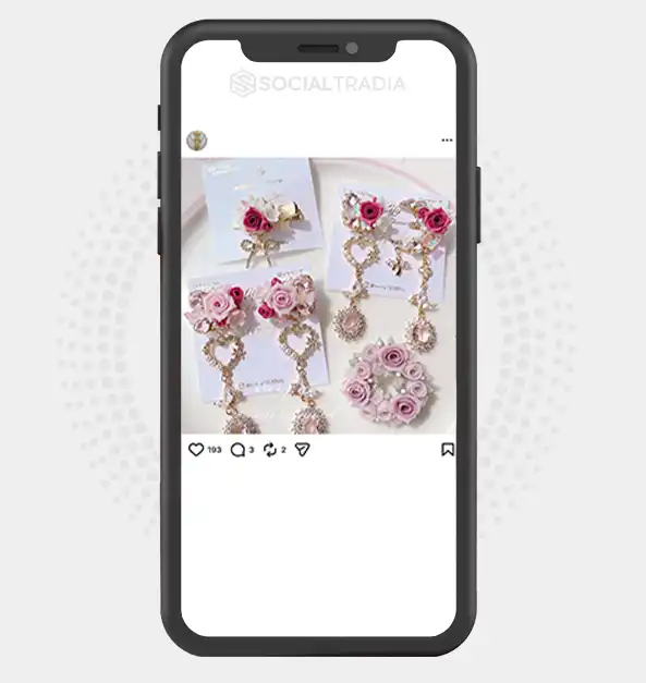 buy Instagram account JewelrySpark (2.4k Followers)