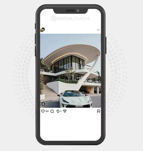 buy Instagram account Luxe Society (2.5k Followers)