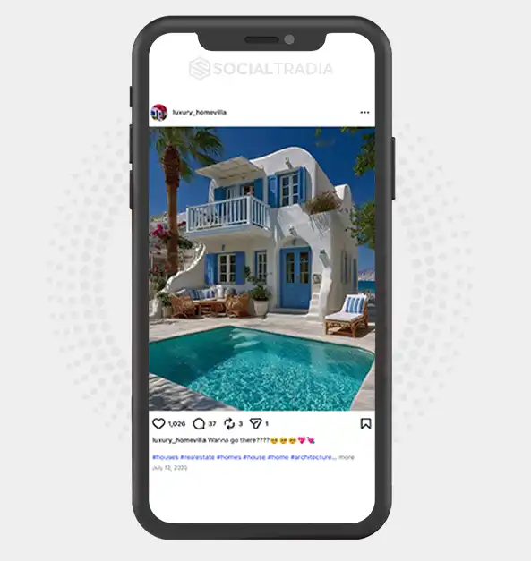 buy Instagram account luxury_homevilla (5.3k Followers)