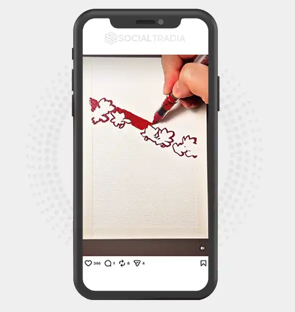 buy Instagram account PaintArt (9.2k Followers)