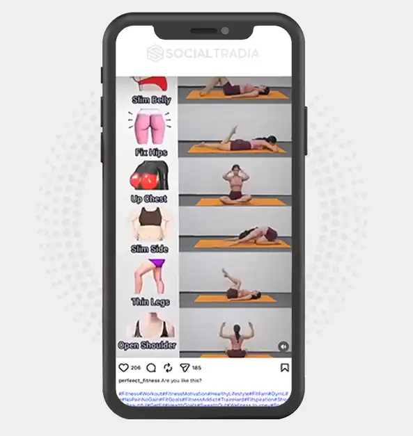 buy Instagram account perfeect_fitness (2.6k Followers)